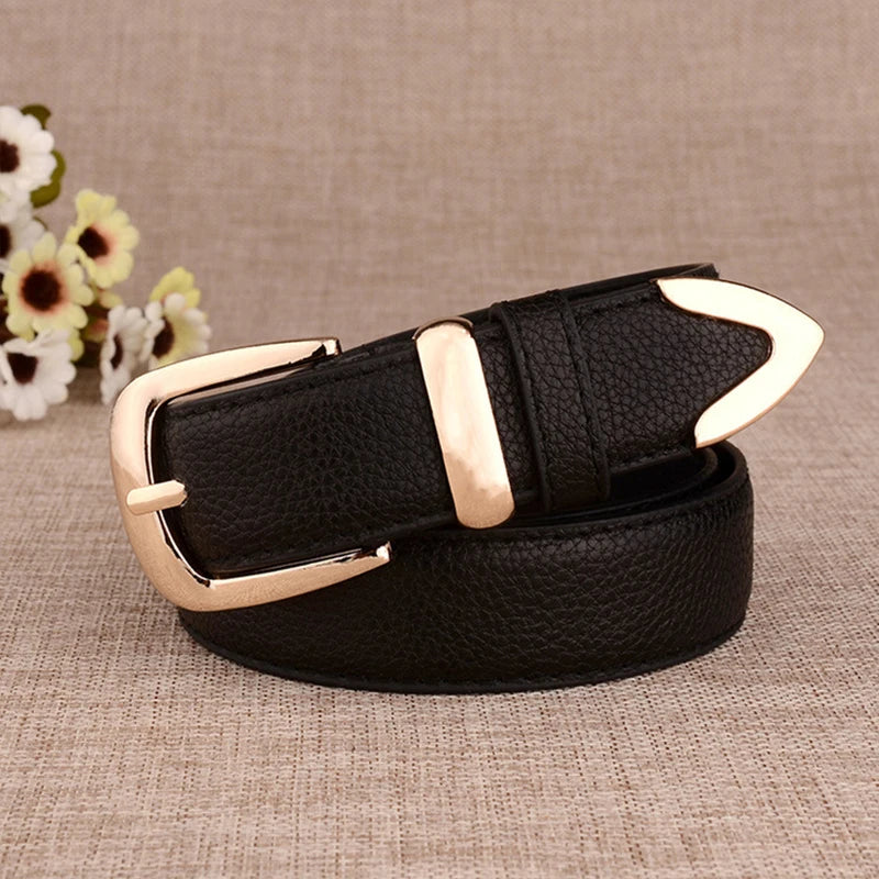 Stylish High Quality Fashion Women Genuine Leather Belts for Style