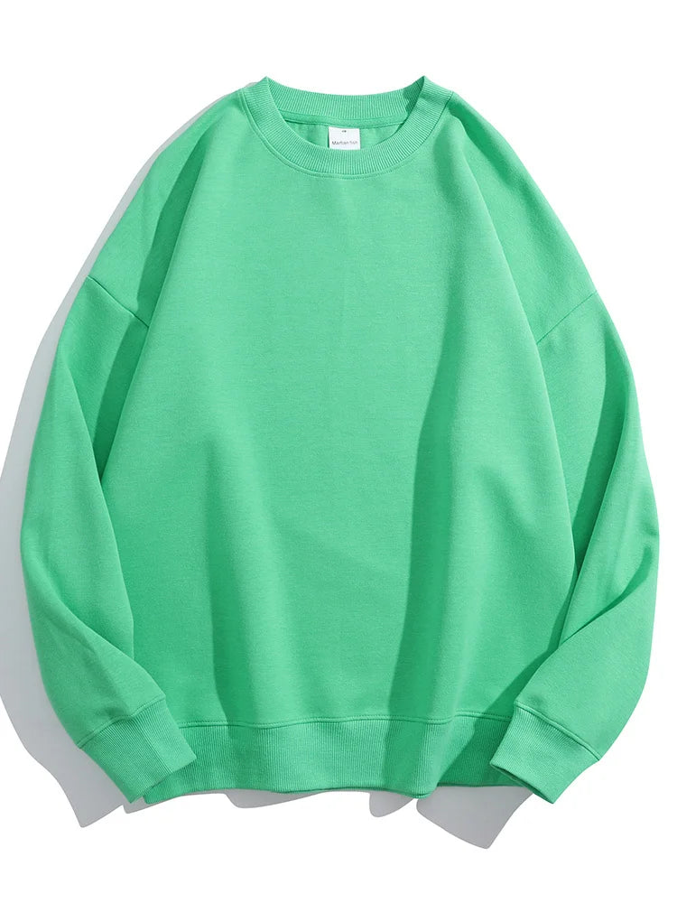 Premium Soft Cotton Pullover Trendy Oversized Sweatshirt for Women