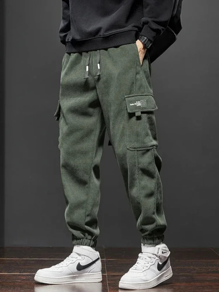 Elastic Waist Casual Pants for Men - Stretchy Comfort