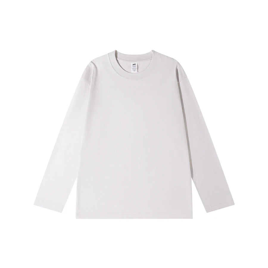 WAVLATII Women’s 230 GSM Oversized Long Sleeve Tees