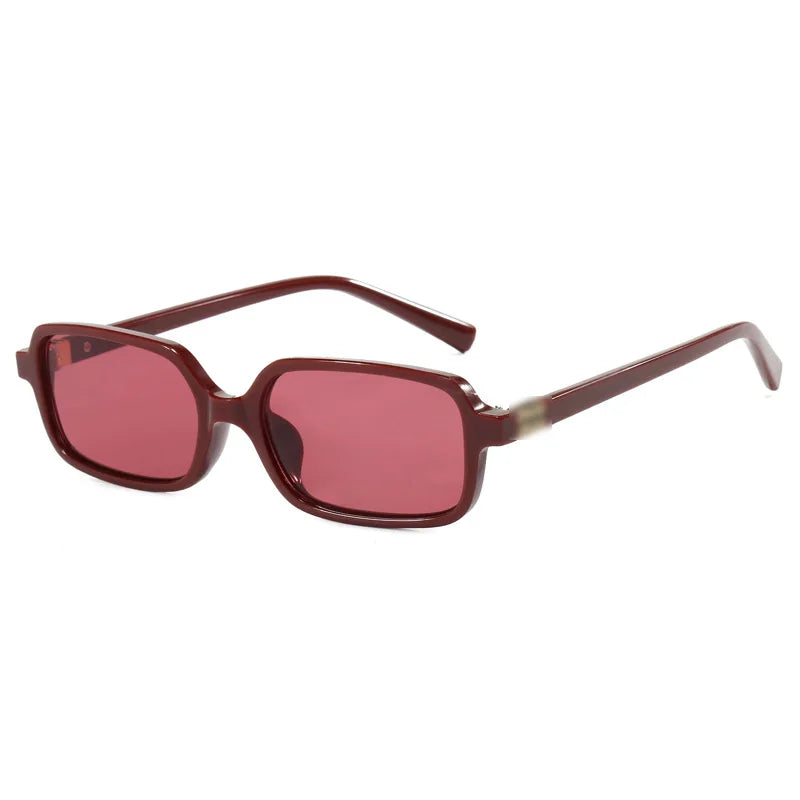 Chic Stylish Neutral New Square Sunglasses with UV Protection