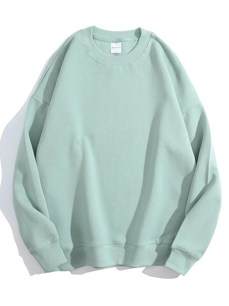 Premium Soft Cotton Pullover Trendy Oversized Sweatshirt for Women