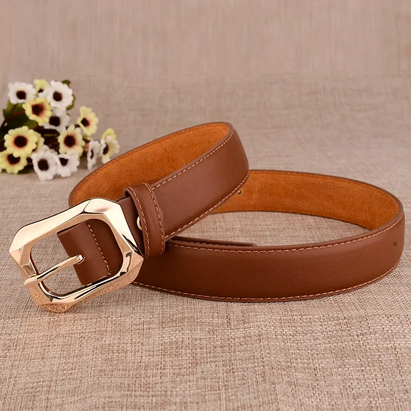 Stunning Women's Fashion Luxury Designer Belt for Versatile Wear