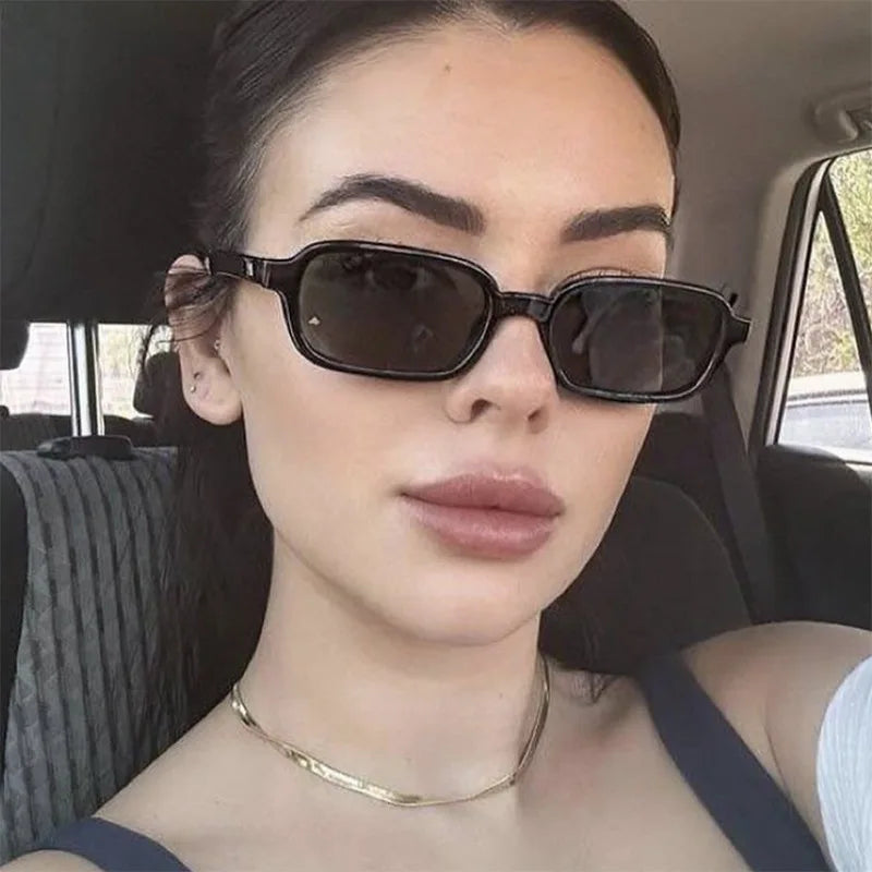 Stylish Retro Rectangle Sunglasses for Ultimate Style and UV Protection
