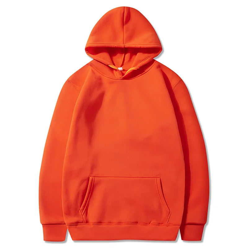 Unisex Fleece Hoodie – Cozy & Stylish Pullover for Autumn & Winter