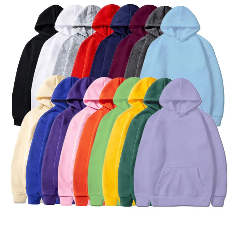Unisex Fleece Hoodie – Cozy & Stylish Pullover for Autumn & Winter