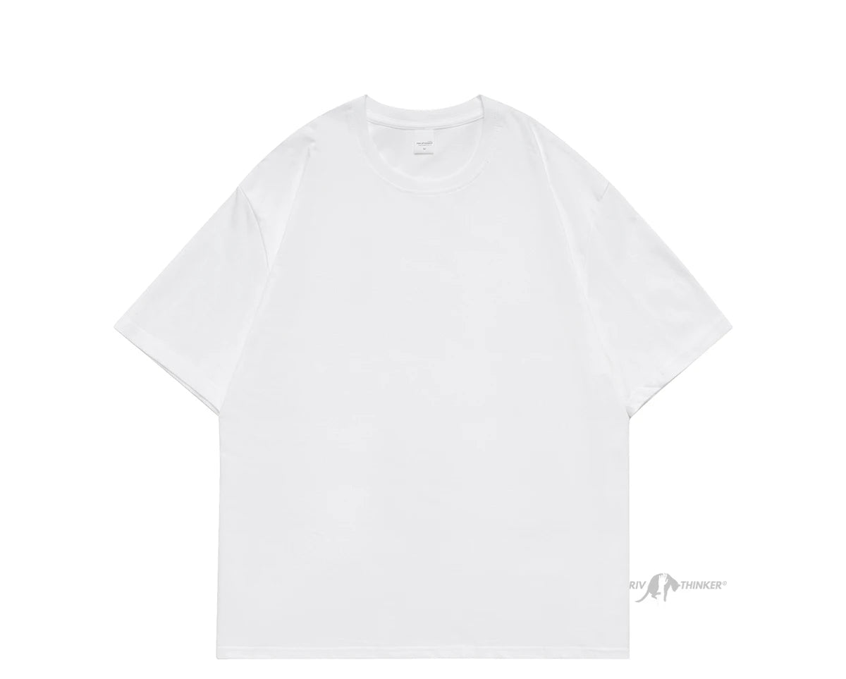 Oversized Cotton Short Sleeve Tee – Stylish & Comfy Summer Shirt for Women