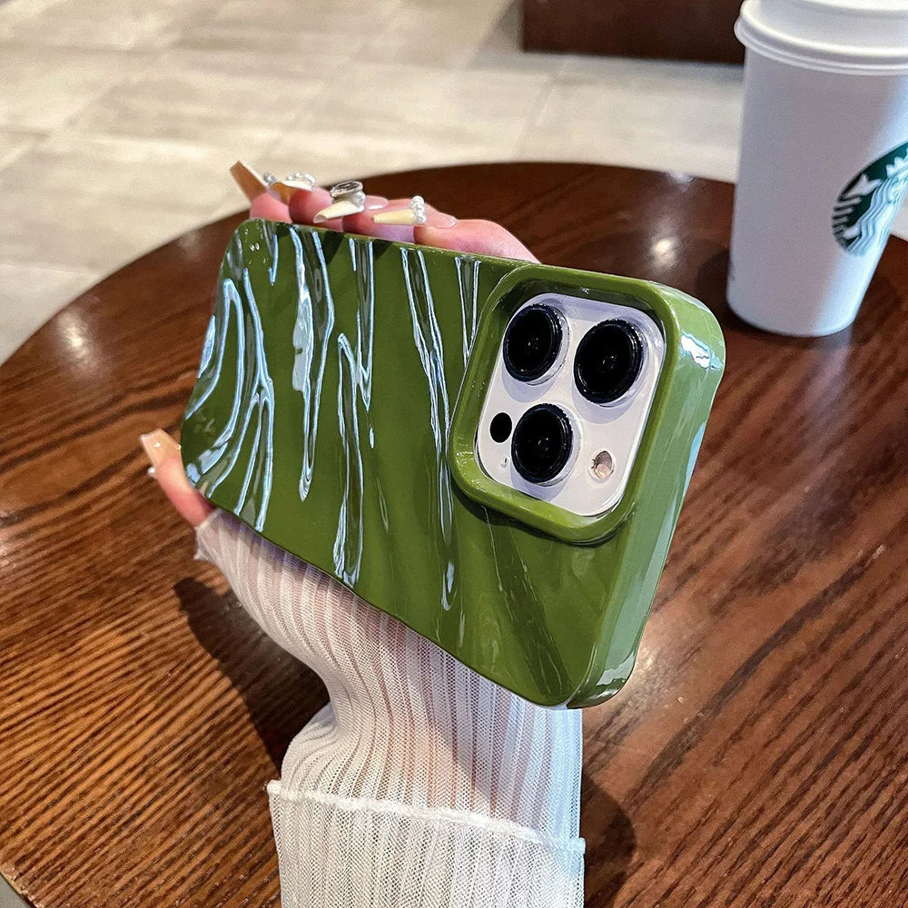 Vibrant Fashion Ripple Phone Case Soft Silicone Shockproof Cover