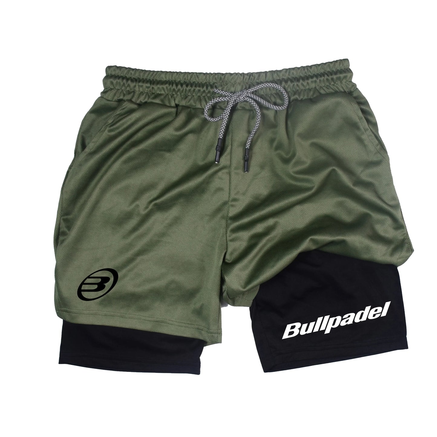 New Men's Sport Shorts Summer Male Breathable Tennis Bullpadel Shorts Quick-Drying Badminton Trousers Outdoor Running Sportwear