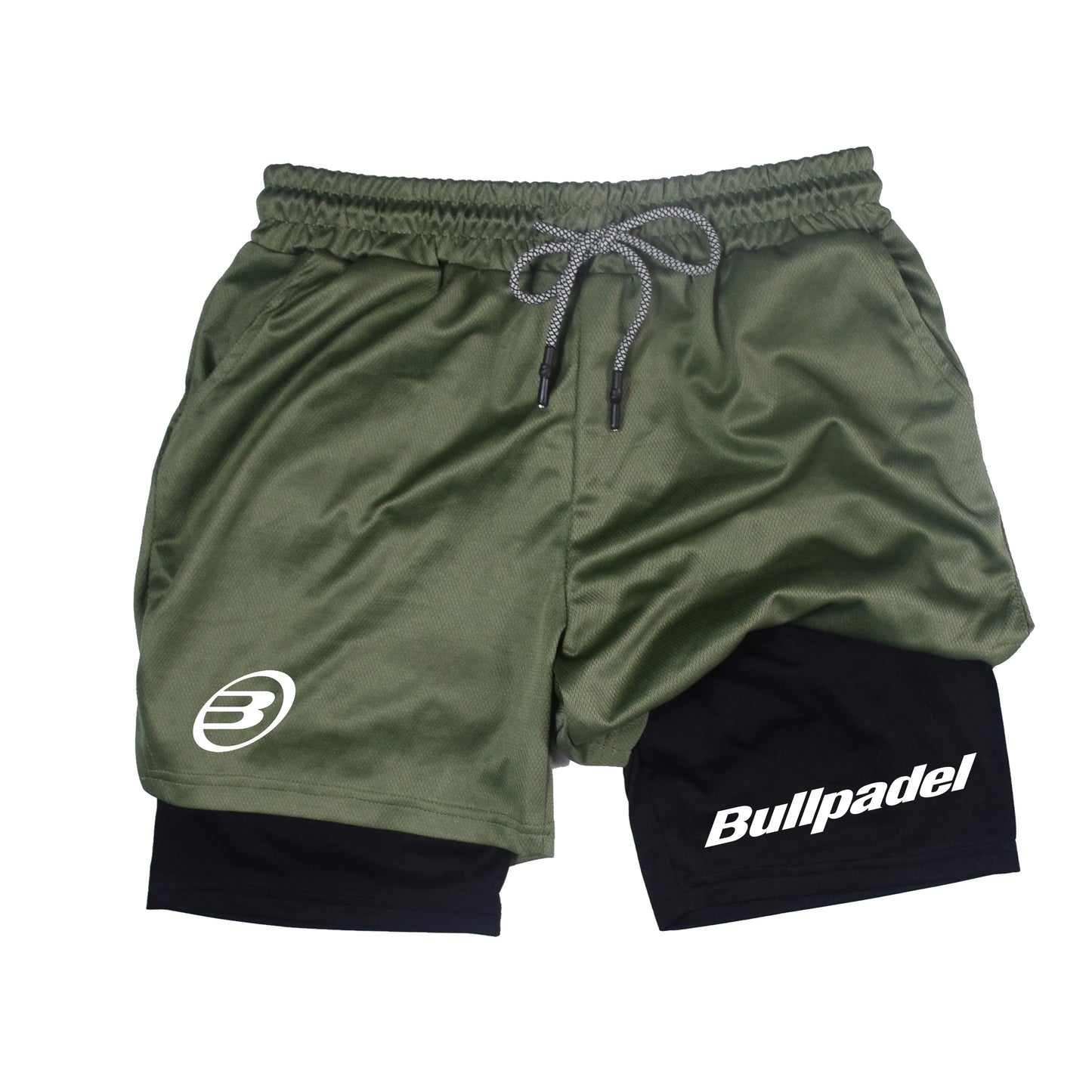 New Men's Sport Shorts Summer Male Breathable Tennis Bullpadel Shorts Quick-Drying Badminton Trousers Outdoor Running Sportwear