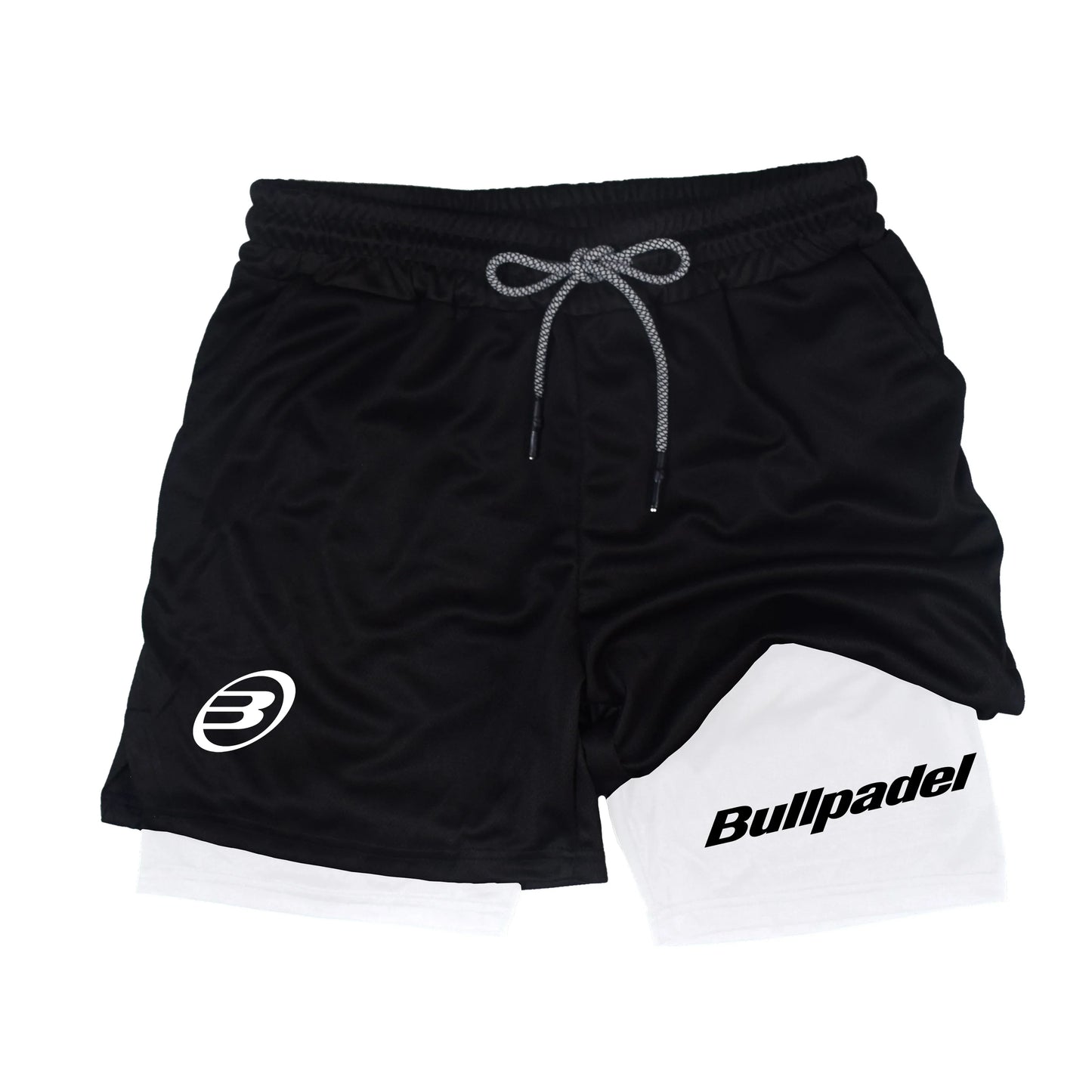 New Men's Sport Shorts Summer Male Breathable Tennis Bullpadel Shorts Quick-Drying Badminton Trousers Outdoor Running Sportwear