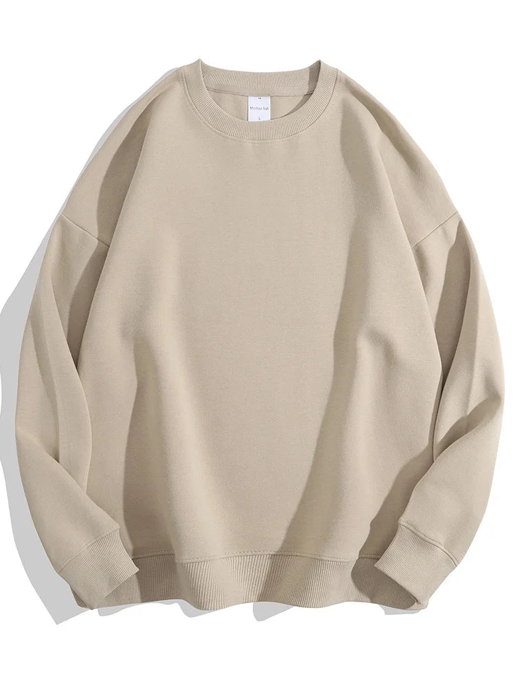 Premium Soft Cotton Pullover Trendy Oversized Sweatshirt for Women