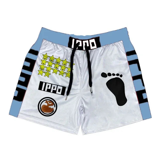 Anime Casual Shorts Men Women Manga Cartoon Sports Gym Shorts Fitness 3D Print Quick Dry Mesh Board Shorts Summer Male