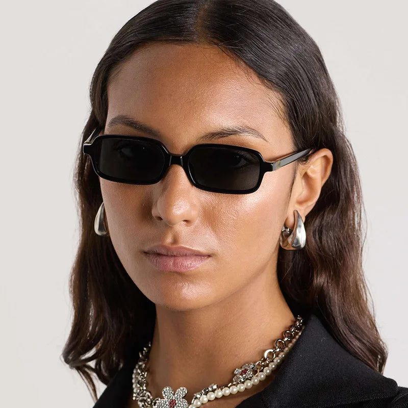 Stunning Rectangle Sunglasses For Stylish UV Protection