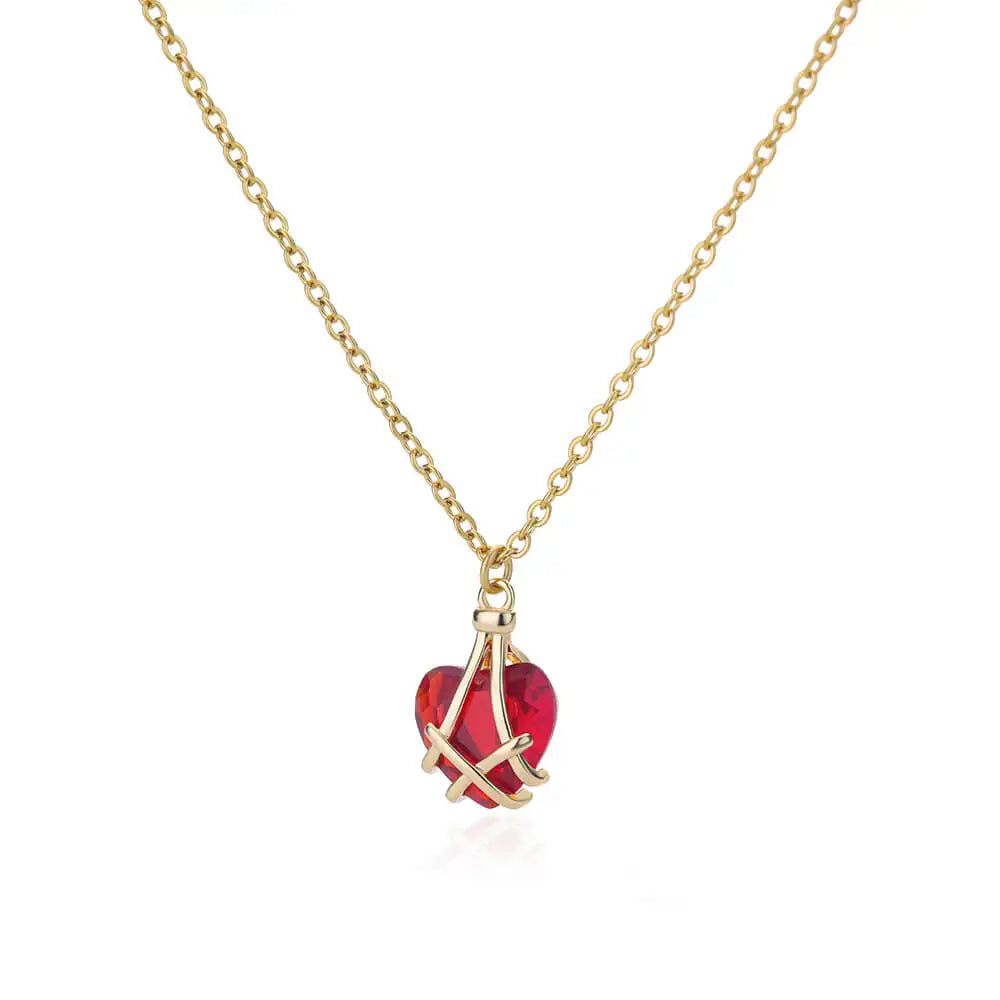 Elegant Zircon Teardrop Necklaces for Women Gift Jewelry