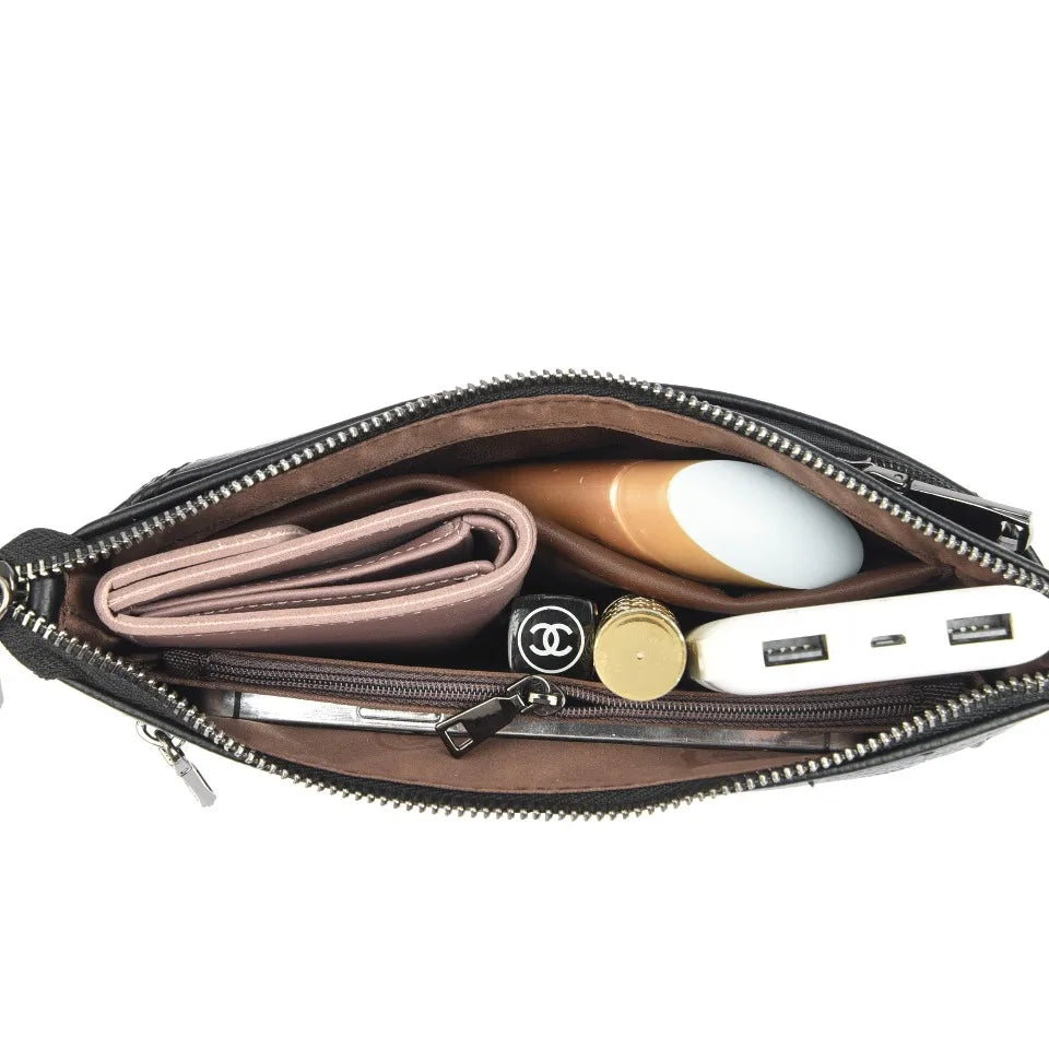 Small Crossbody PU Leather Bag – Solid Color Women’s Tote Shoulder Bag, Clutch Purse Handbag
