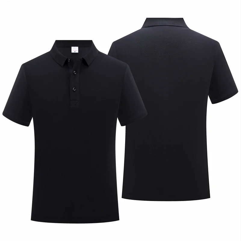 100% Cotton Solid Color Polo Shirt Casual Short Sleeve Lapel Unisex Shirt Fashion Apparel 9 Color Polo Shirt