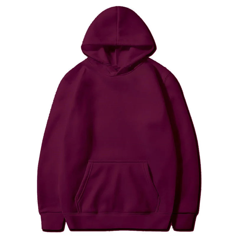 Unisex Fleece Hoodie – Cozy & Stylish Pullover for Autumn & Winter