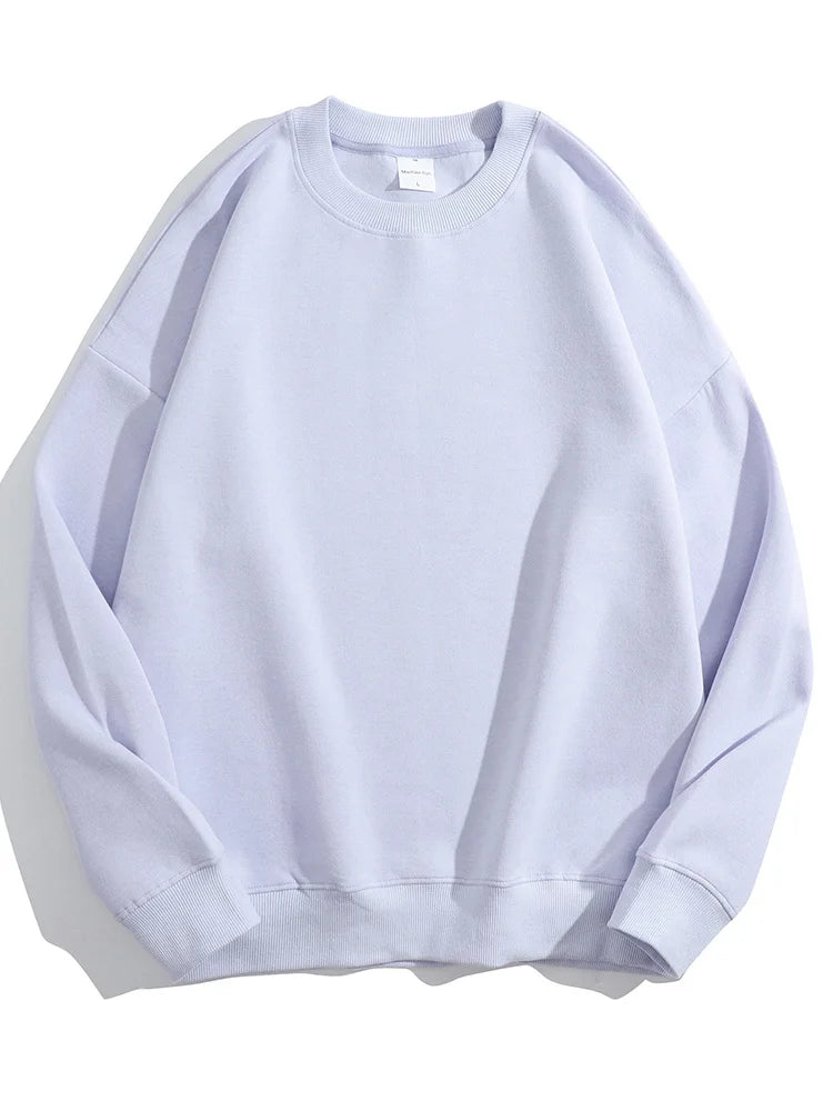Premium Soft Cotton Pullover Trendy Oversized Sweatshirt for Women