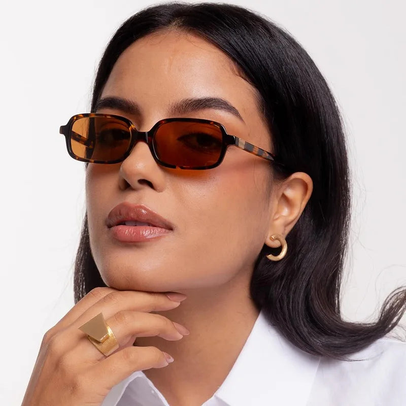 Stunning Rectangle Sunglasses For Stylish UV Protection
