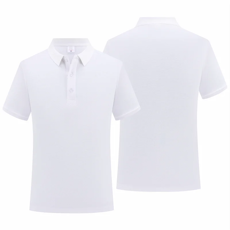 100% Cotton Solid Color Polo Shirt Casual Short Sleeve Lapel Unisex Shirt Fashion Apparel 9 Color Polo Shirt