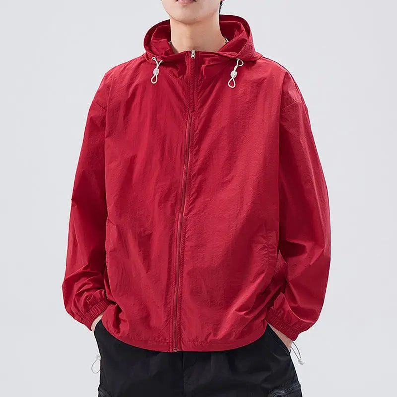 Men's Lightweight Blue Cover Up for Sun Protection