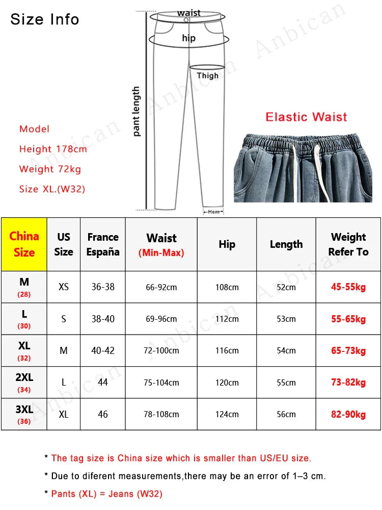 Summer Men's Cargo Denim Shorts for Casual Style
