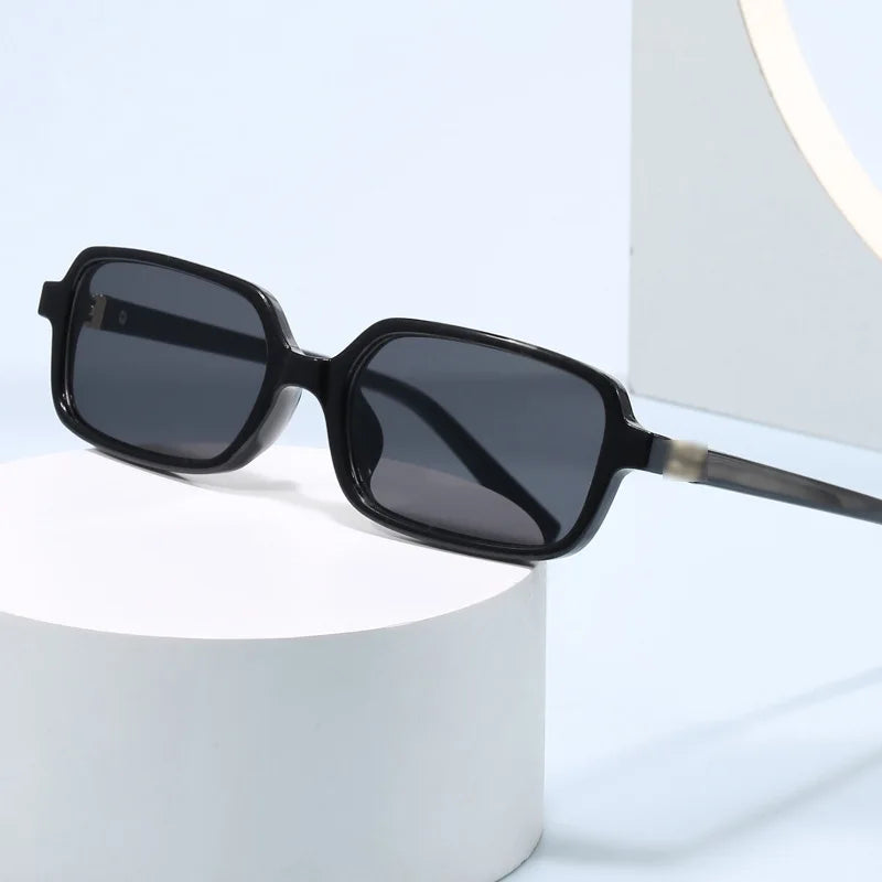 Chic Stylish Neutral New Square Sunglasses with UV Protection