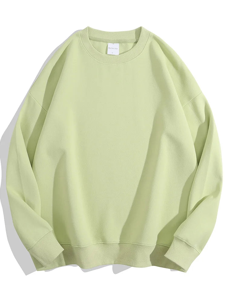 Premium Soft Cotton Pullover Trendy Oversized Sweatshirt for Women
