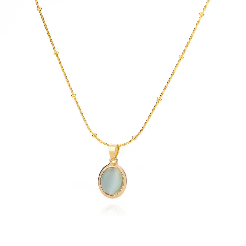 Elegant Zircon Teardrop Necklaces for Women Gift Jewelry