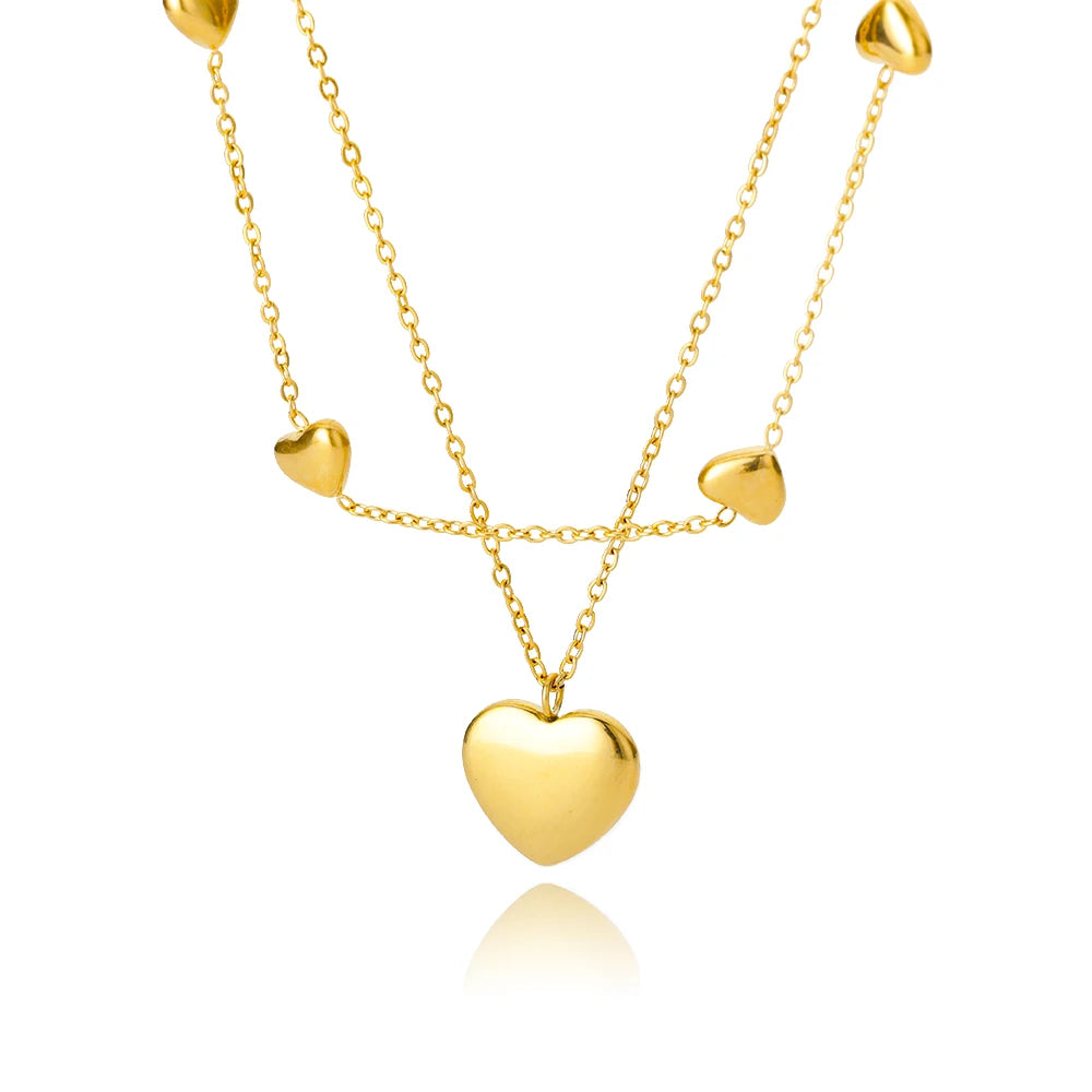 Elegant Zircon Teardrop Necklaces for Women Gift Jewelry