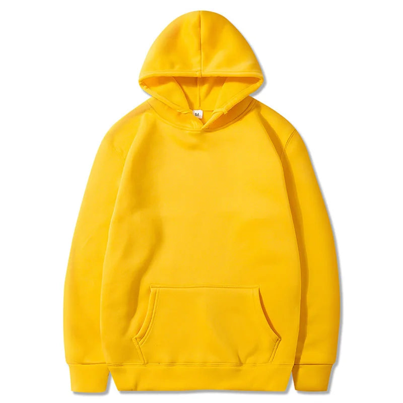 Unisex Fleece Hoodie – Cozy & Stylish Pullover for Autumn & Winter