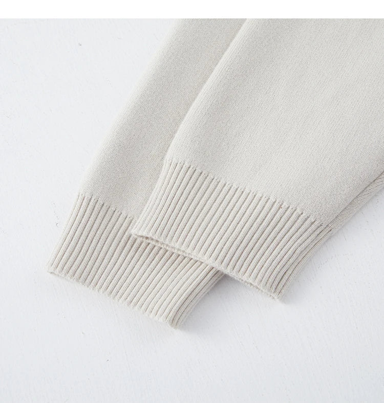 Luxury Knitted Polo Shirt for Casual Autumn Style