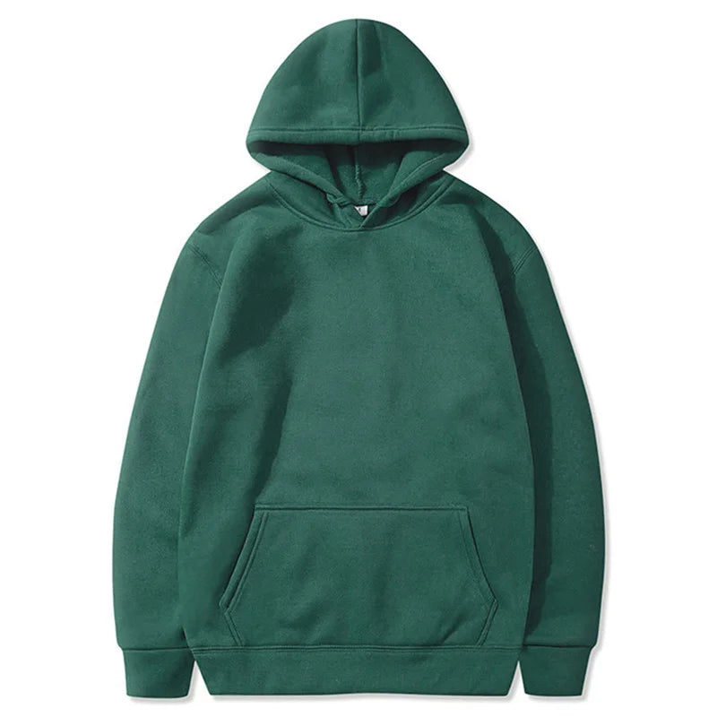 Unisex Fleece Hoodie – Cozy & Stylish Pullover for Autumn & Winter