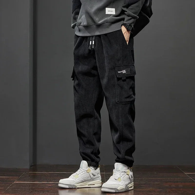 Elastic Waist Casual Pants for Men - Stretchy Comfort