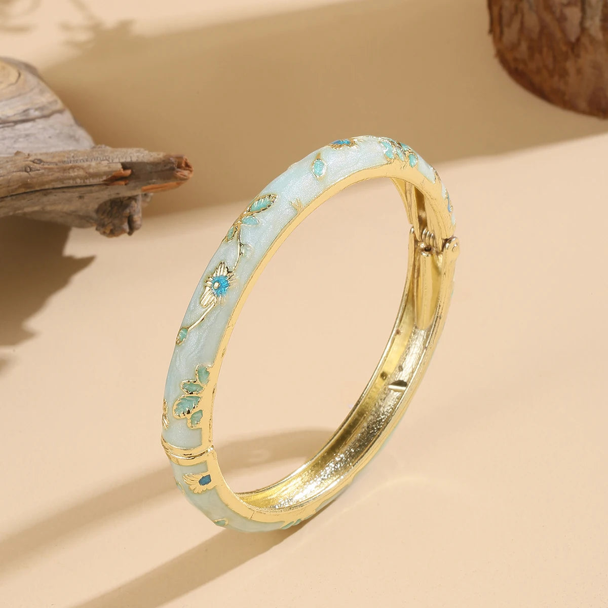 Stunning FTCY Vintage Bracelet For Women Elegant Ethnic Jewelry
