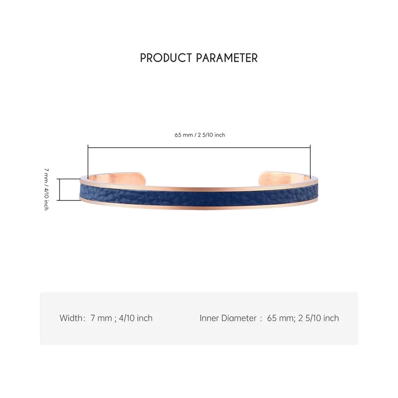 Minimalist Cuff Bangle For Men Adjustable Fashion Jewelry