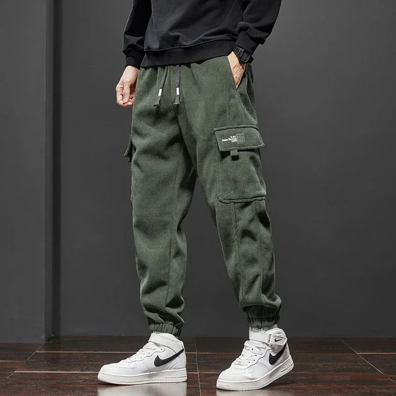 Elastic Waist Casual Pants for Men - Stretchy Comfort
