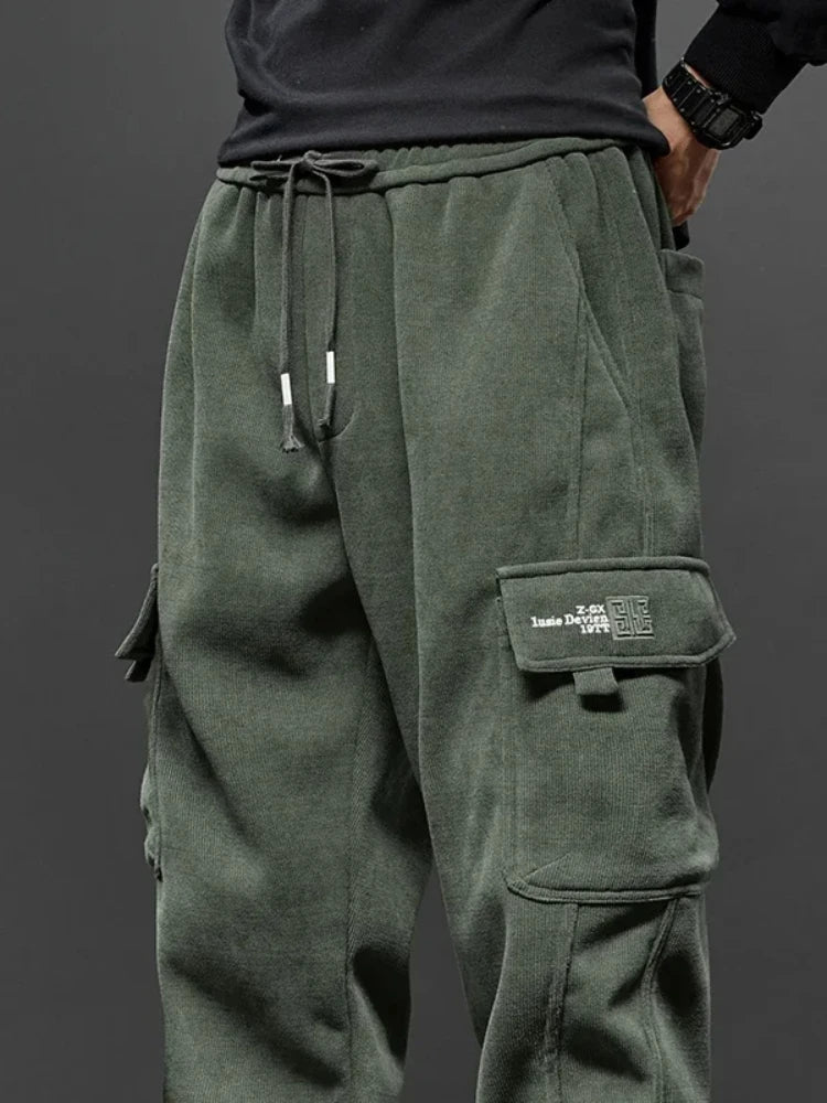 Elastic Waist Casual Pants for Men - Stretchy Comfort