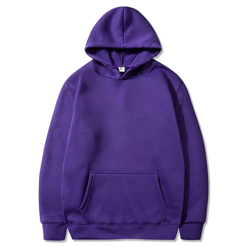 Unisex Fleece Hoodie – Cozy & Stylish Pullover for Autumn & Winter