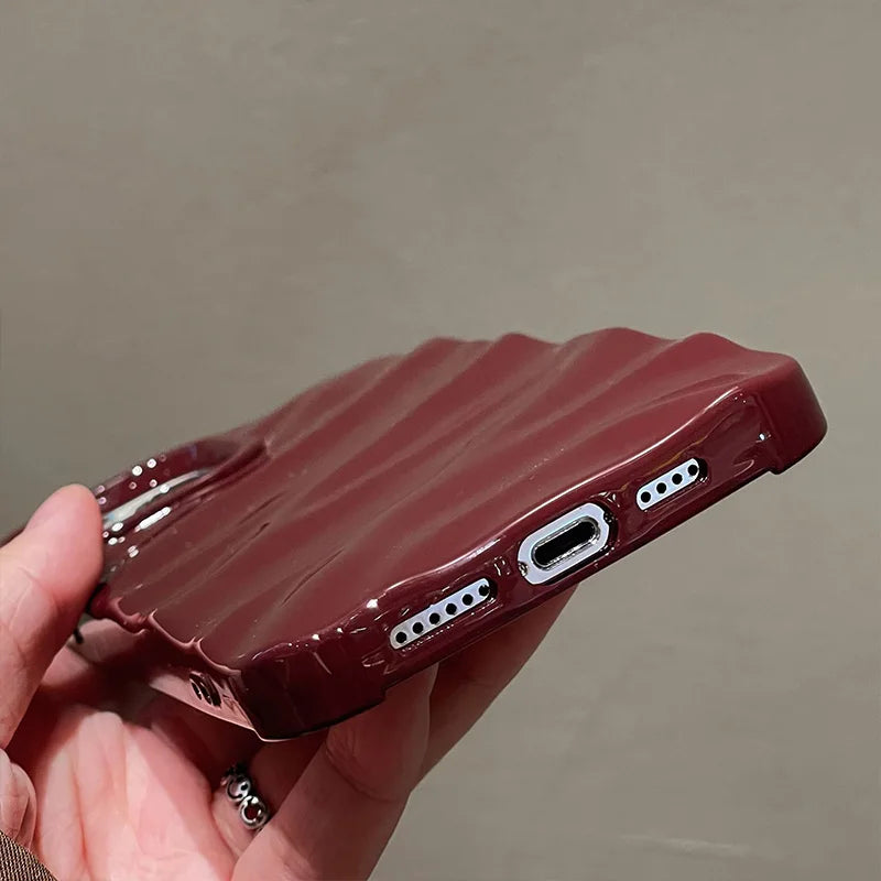 Vibrant Fashion Ripple Phone Case Soft Silicone Shockproof Cover