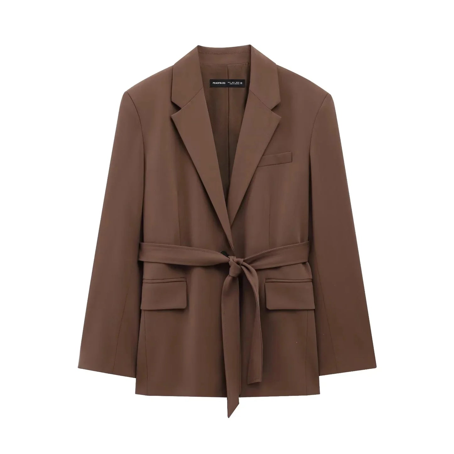 TRAFZA Chic Women Suit for Effortless Office Elegance