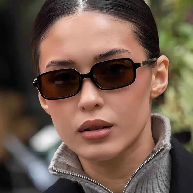 Stunning Rectangle Sunglasses For Stylish UV Protection