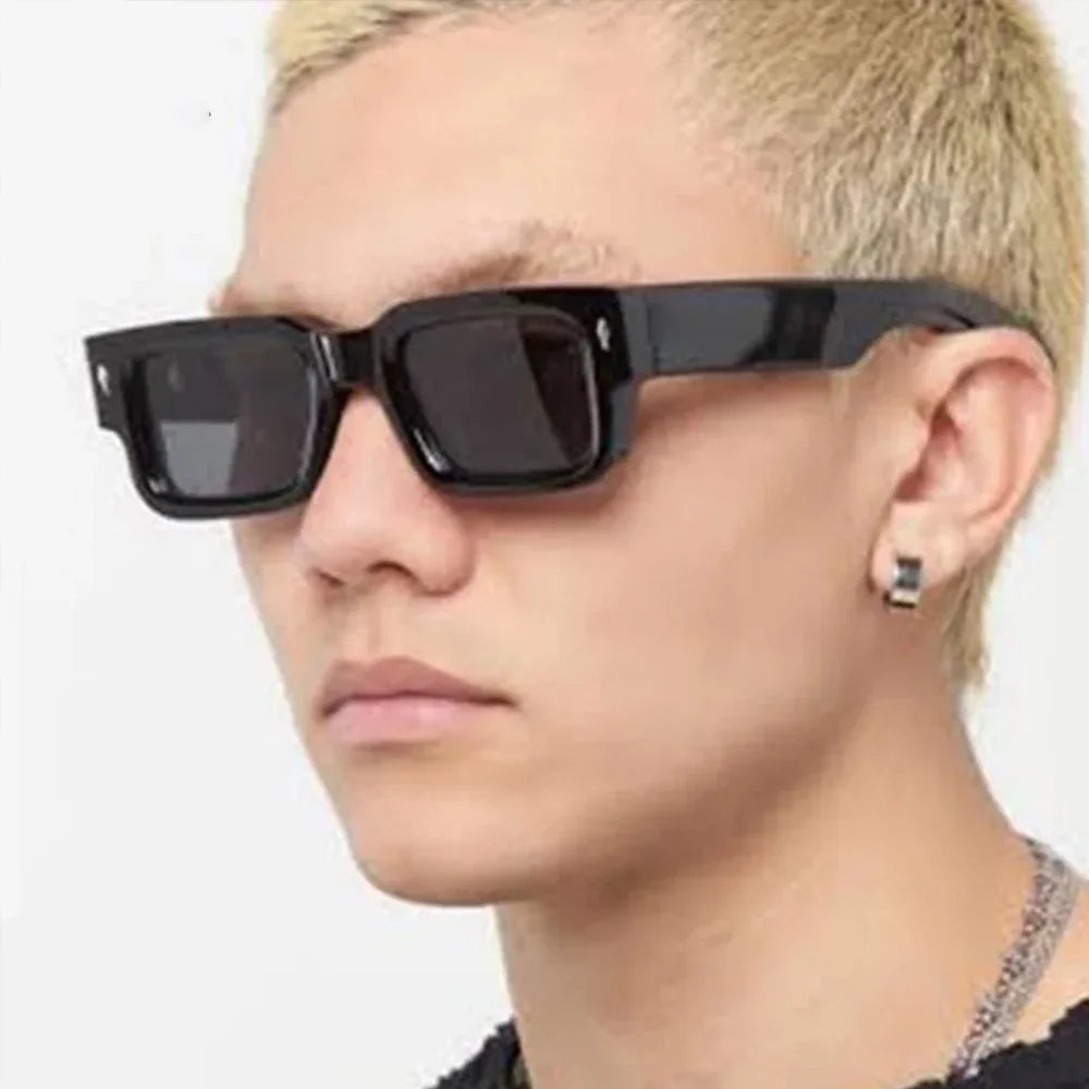 Retro Square Sunglasses For Women With UV400 Protection