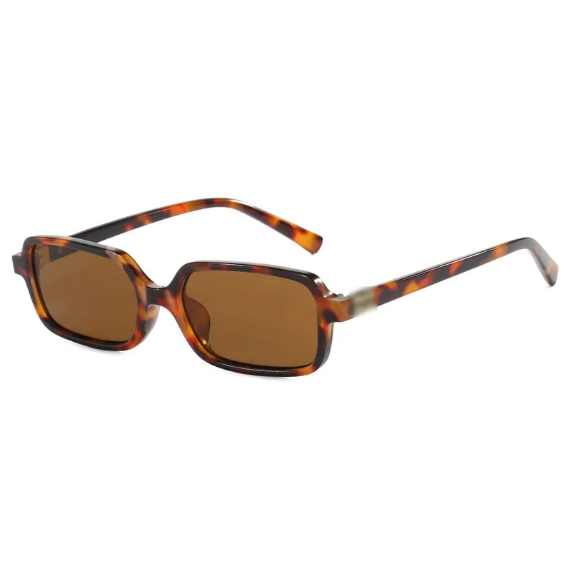 Chic Stylish Neutral New Square Sunglasses with UV Protection