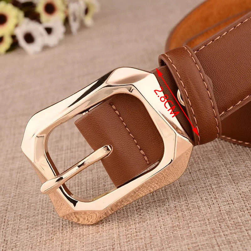 Stunning Women's Fashion Luxury Designer Belt for Versatile Wear