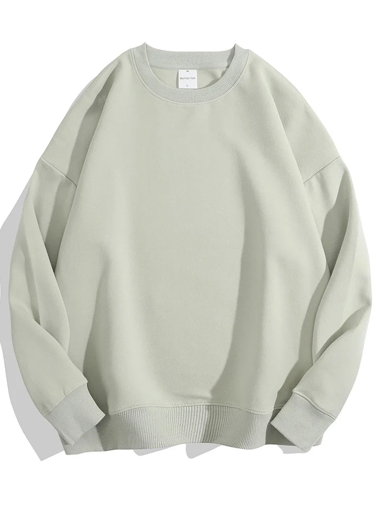 Premium Soft Cotton Pullover Trendy Oversized Sweatshirt for Women