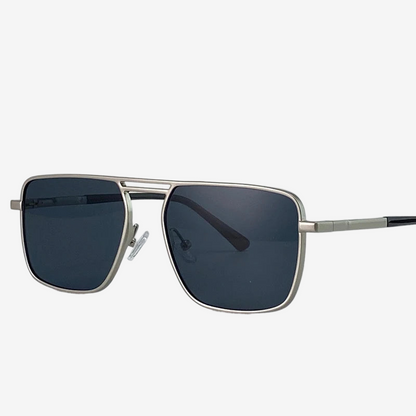 a pair of sunglasses on a white background