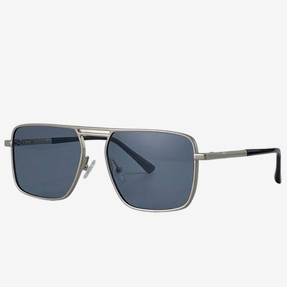 a pair of sunglasses on a white background