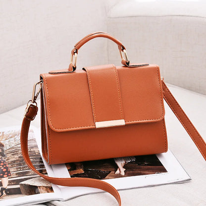 Trendy Flap Sling Crossbody Bag – Chic & Versatile Leather Shoulder Purse for Women